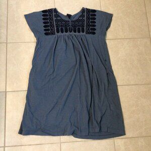 Gap Embroidered Dress S